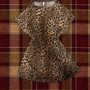vintage y2k Leopard print top!!